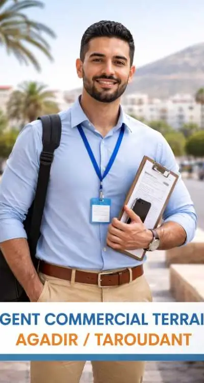 Agent commercial terrain – Agadir / Taroudant