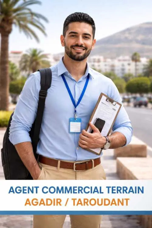 Agent commercial terrain – Agadir / Taroudant