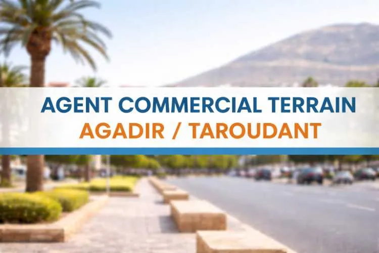 Agent commercial terrain-agadir/taroudant/souss