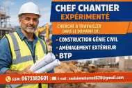 Chef chantier - Marrakech
