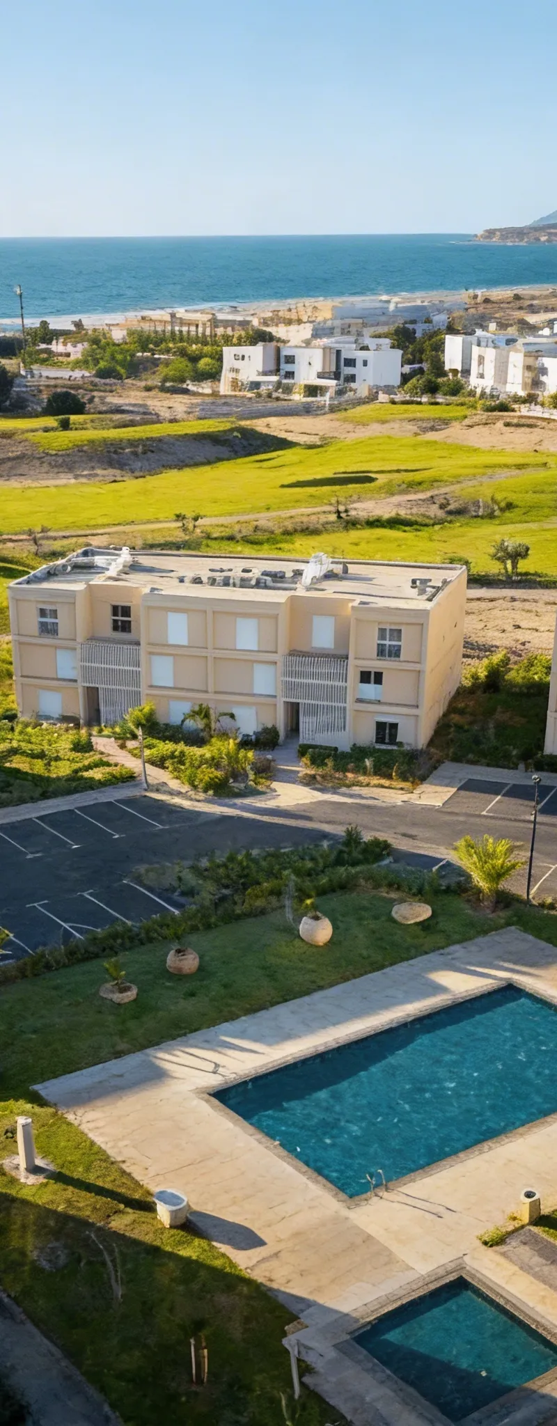 Duplex vue piscine et mer Taghazout Bay Taourt