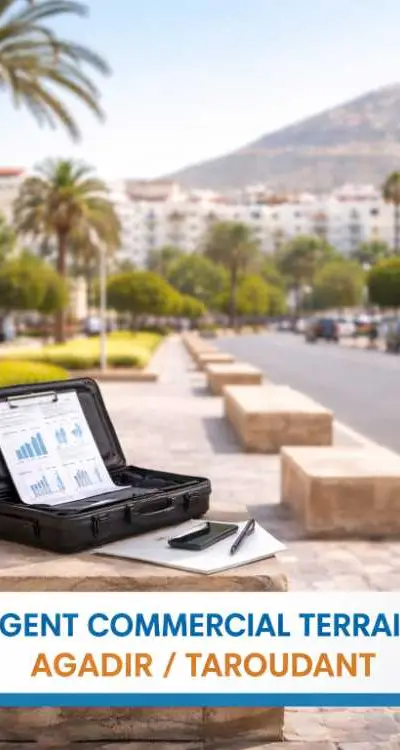 Agent Commercial terrain -souss massa/Agadir tarou - Taroudant