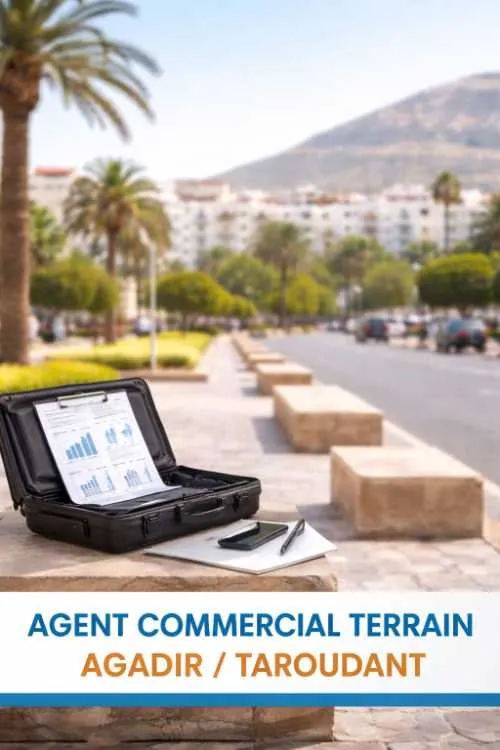 Agent Commercial terrain -souss massa/Agadir tarou - Taroudant