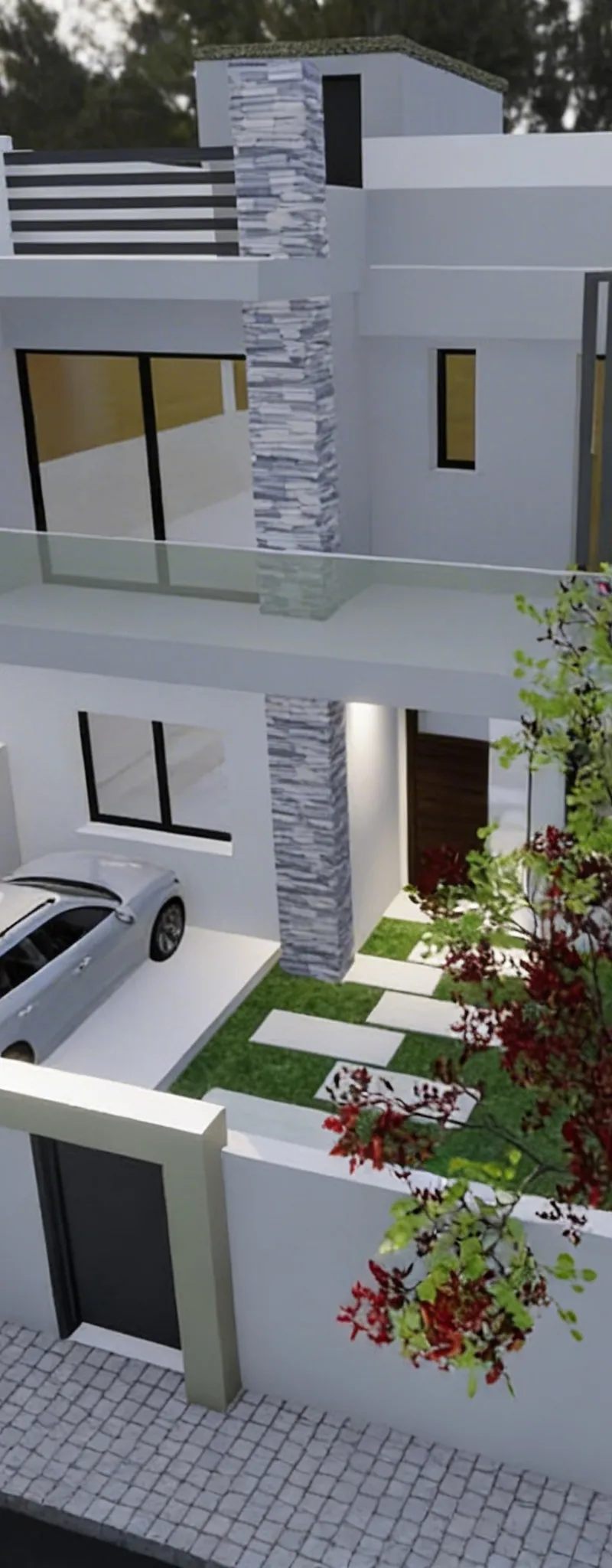 Villa semi fini à vendre