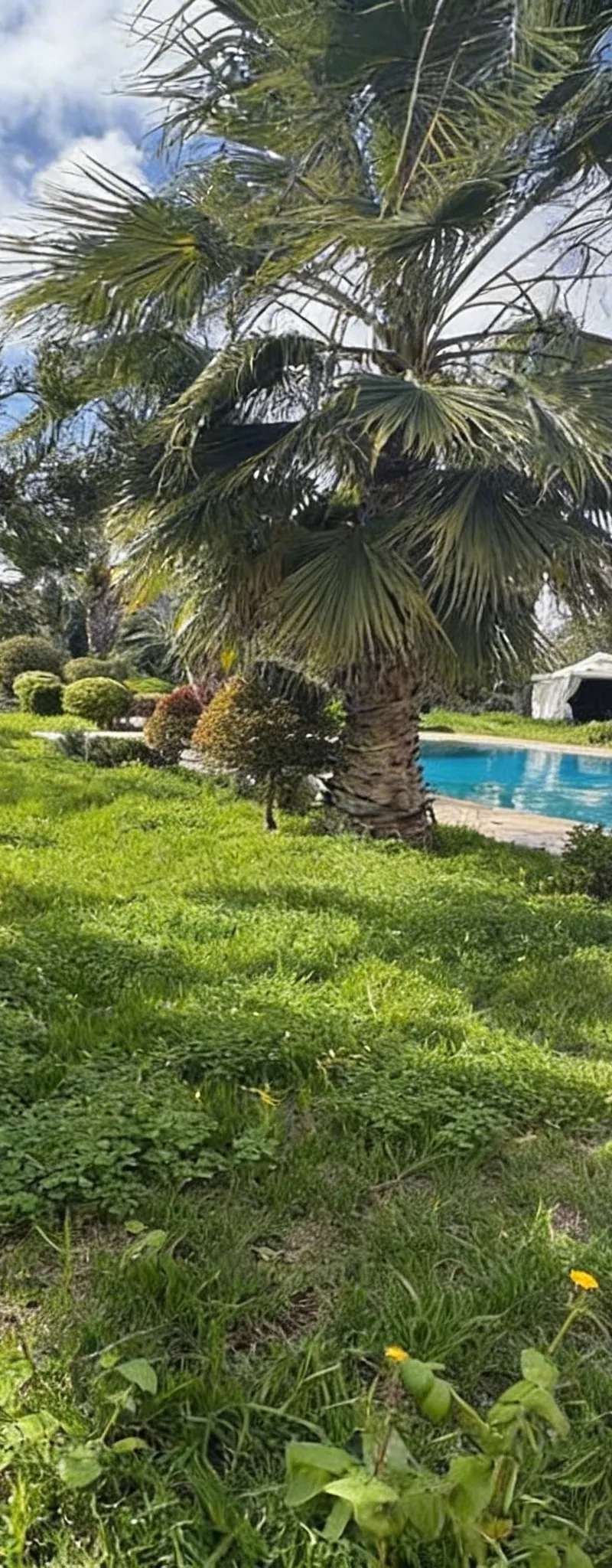 A Vendre villa a Bouskoura avec jardin et piscine