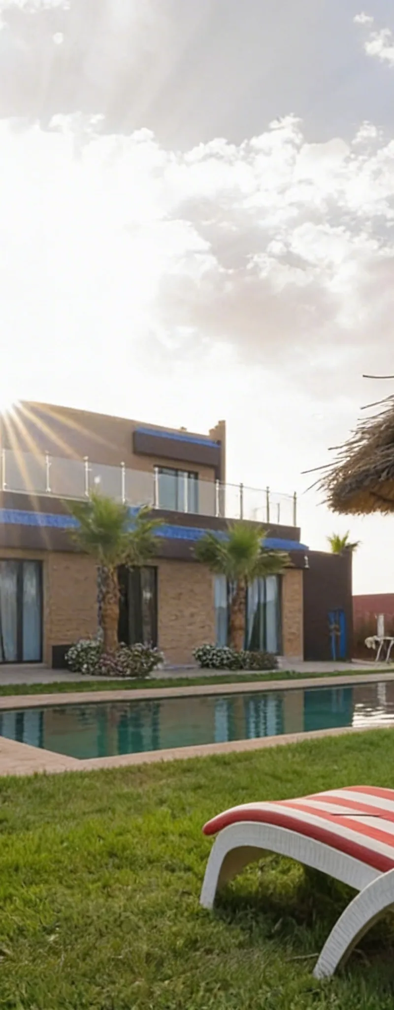 Villa titrée à vendre 2685m2 à Bourrous