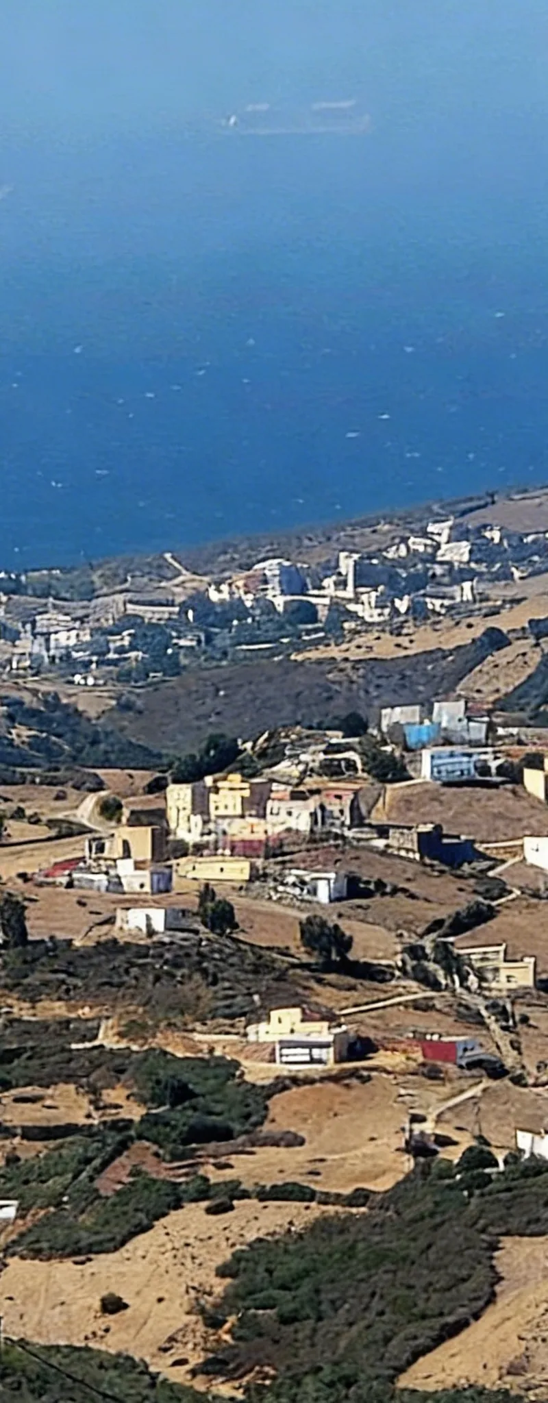 Terrain 744 m² Titré Zone Villa Vue Mer à Tanger