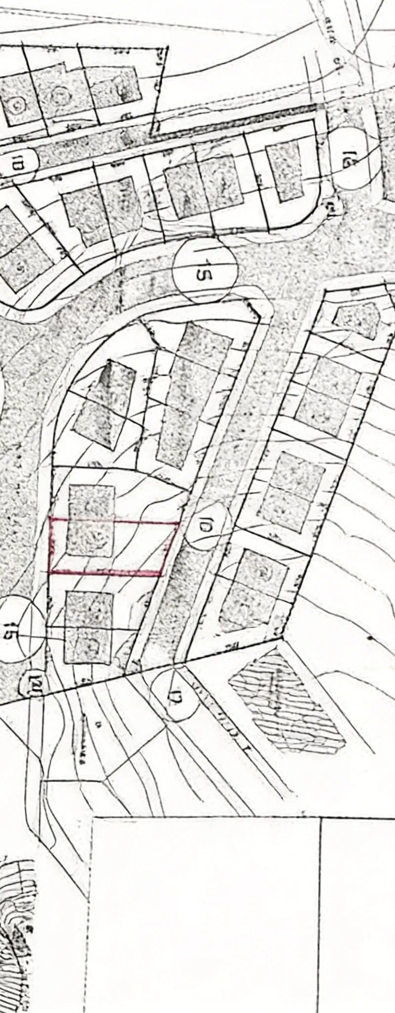 Terrain 272m² zone villa titré à Moujahidin Tanger
