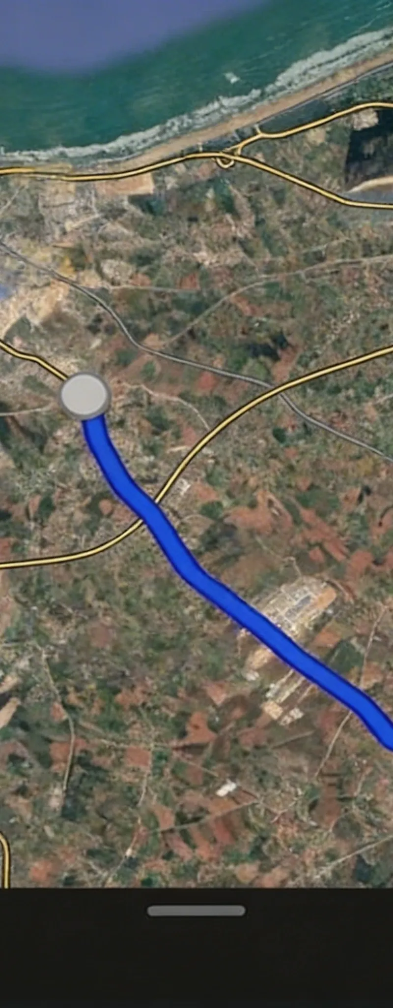 Terrain agricole 3486m² croisement Route tliyta