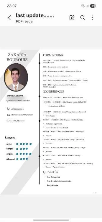 Restaurant supervisor - Casablanca