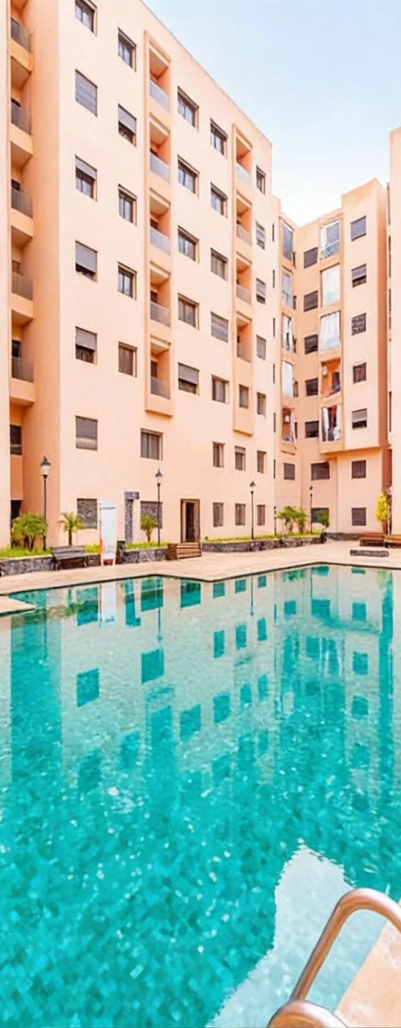 Appartement de haut standing avec piscine à vendre