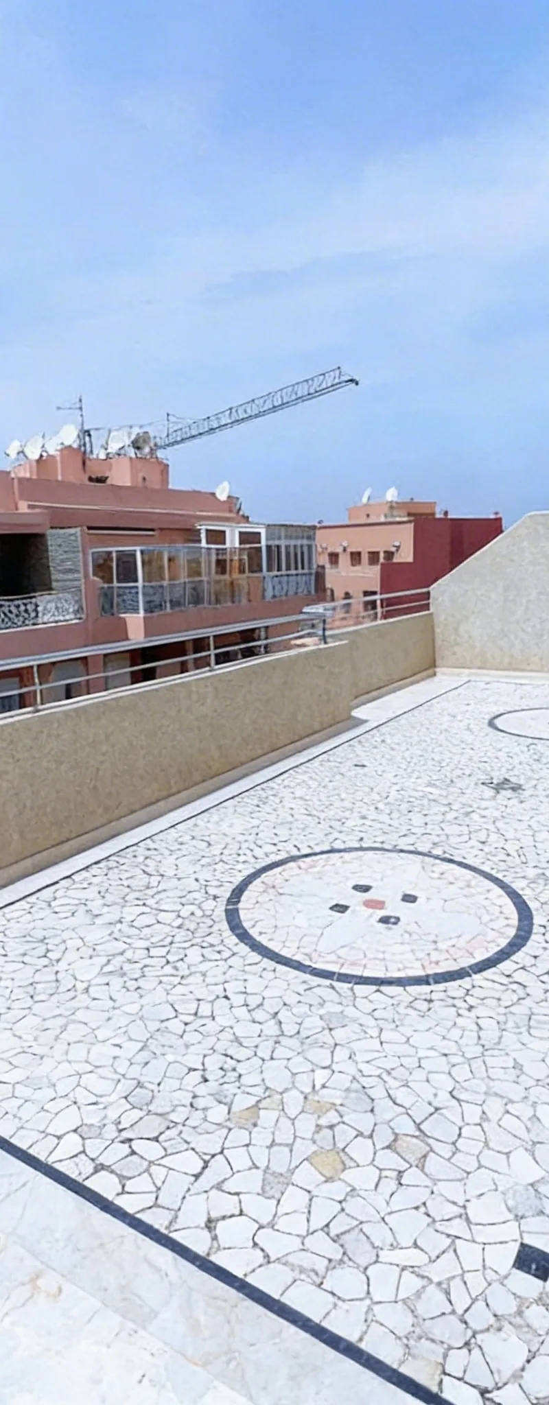 Appartement avec grand terrasse à Guéliz
