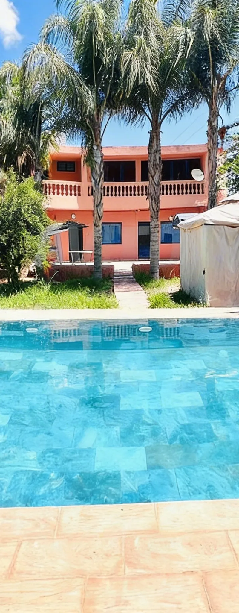 Villa à vendre meublée à route de ourika( milkya)