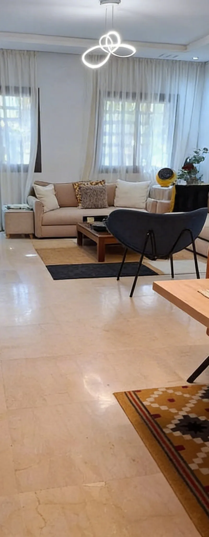 Appartement à vendre sur Riad Ouled Mtaa Temara