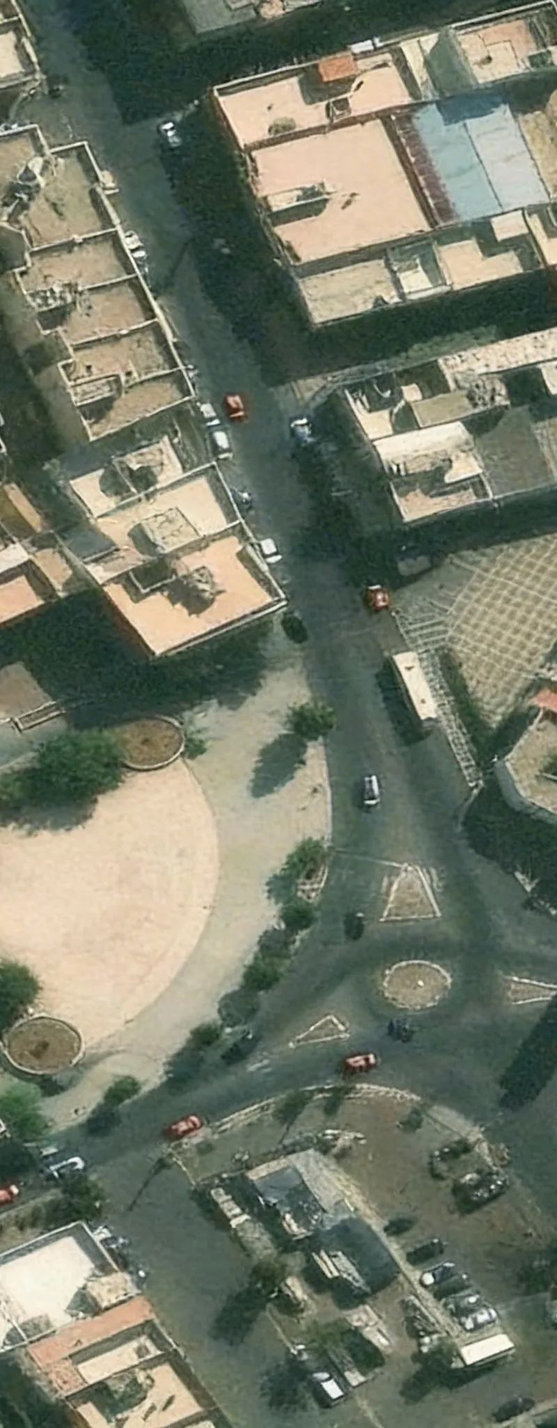 Terrain commercial deux façades
