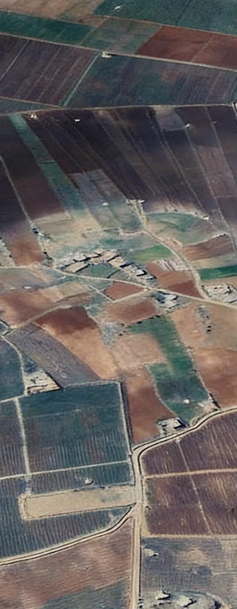 Des fermes et terrain agricole