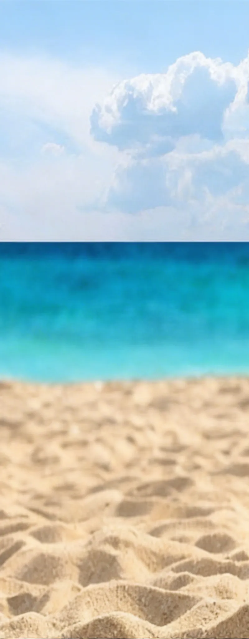 Terrain en bord de la plage