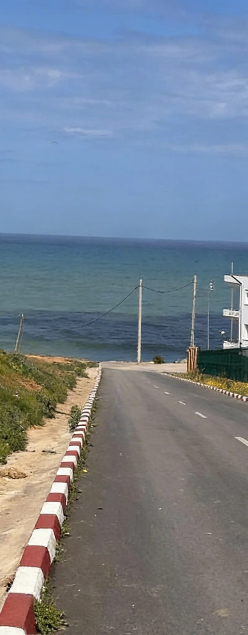 Terrain vue sur mer pour investissement