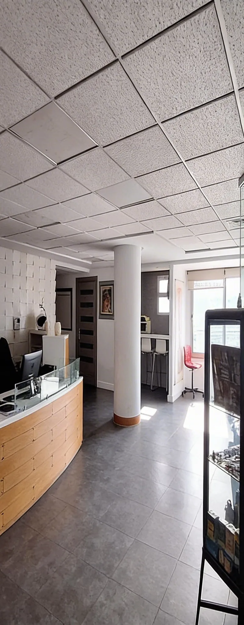 Bureau 198 m² neuf 8ème étage terrasse