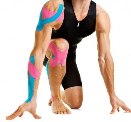 Bandes adhesives elastiques de sport