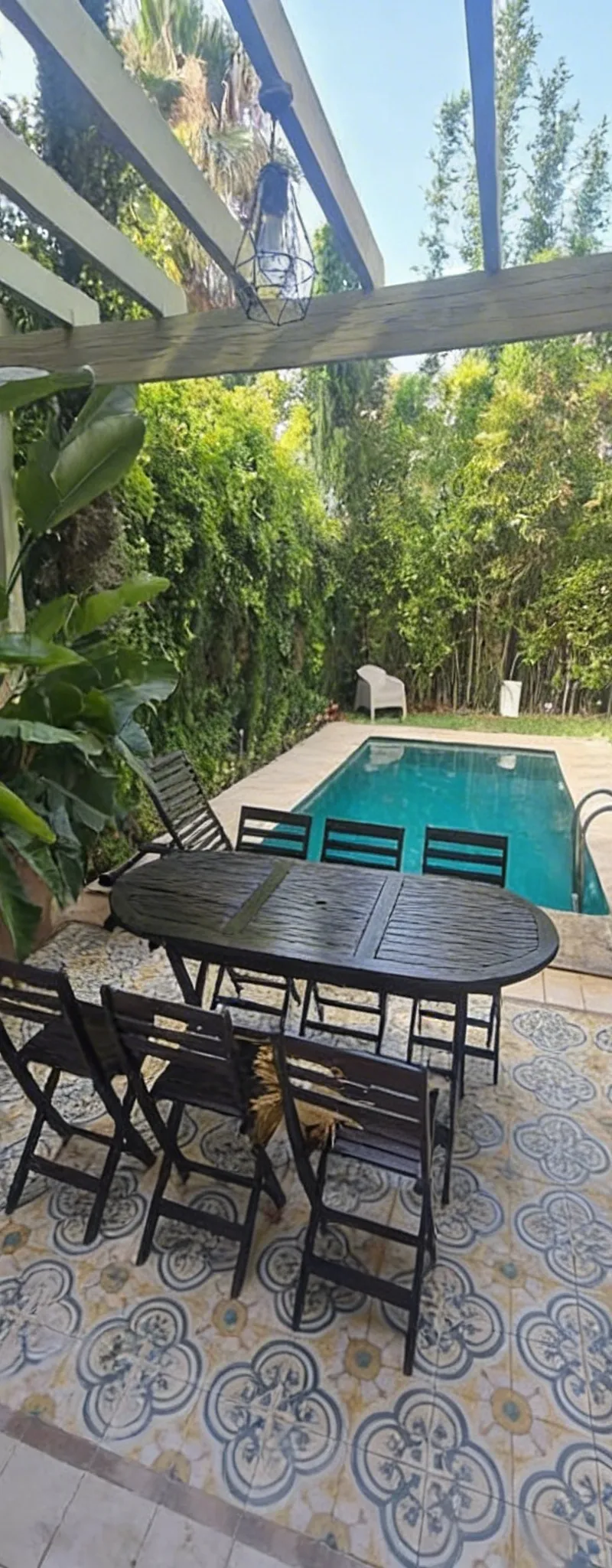 Villa meublée luxueuse avec piscine Palmeraie