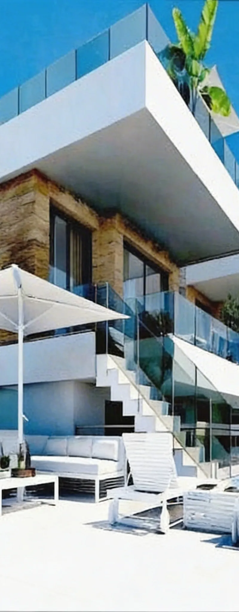 Villa commerciale de 375 m2 à louer