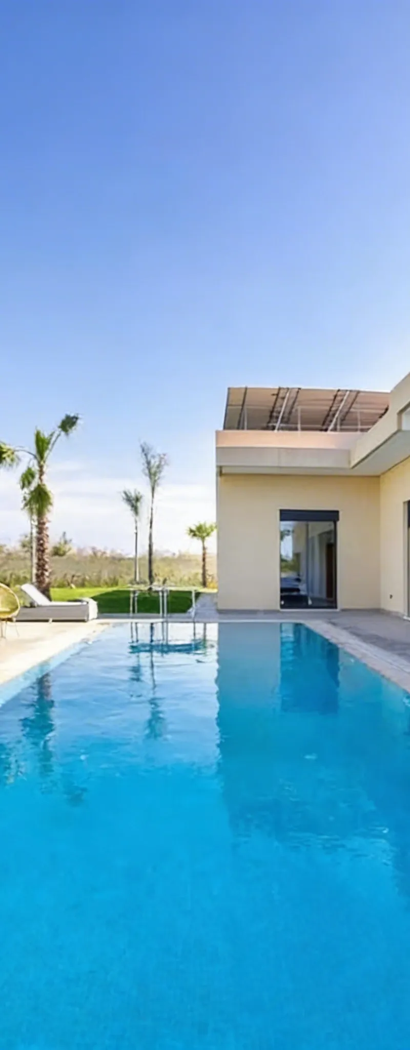 Villa de luxe en location – Route de Fès