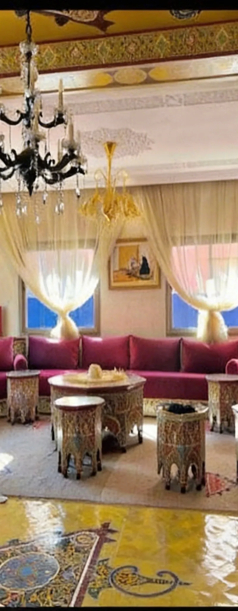 Villa meublée avec piscine à louer Targa Marrakech