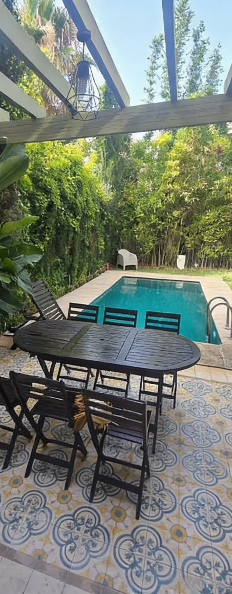 Villa meublée à louer – Bouskoura Ville Verte
