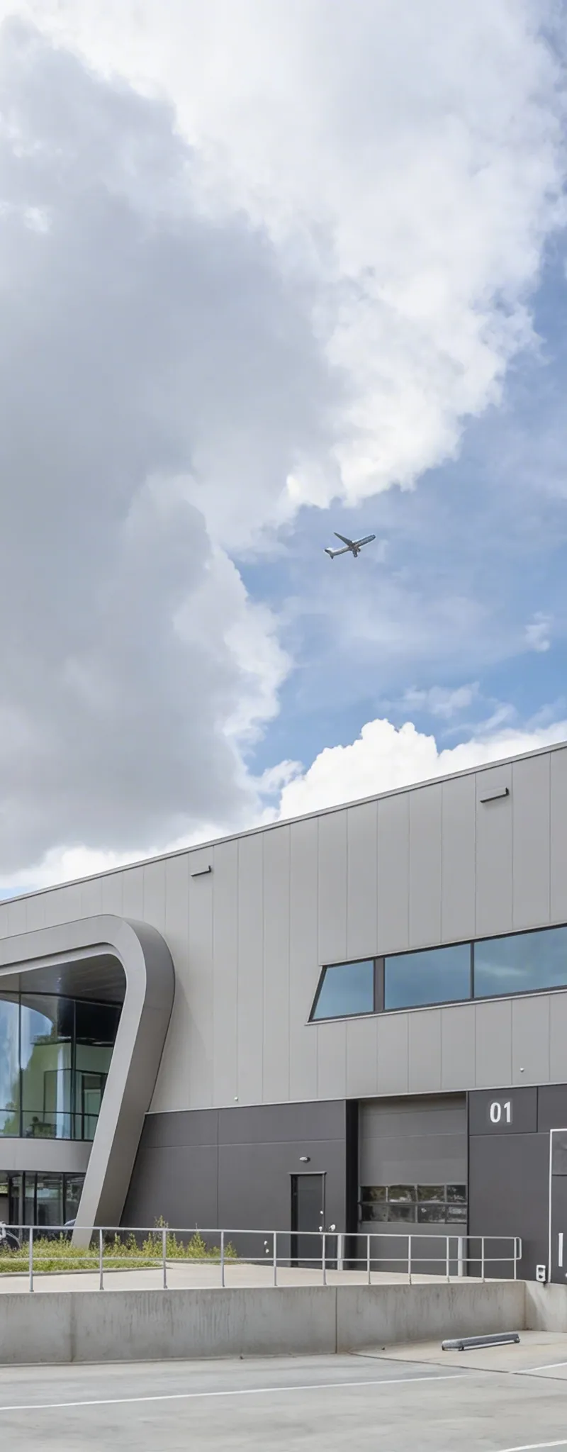 Plateforme logistique 4000 m² Route de Médiouna