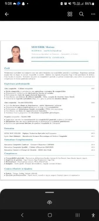 Aide comptable - Casablanca