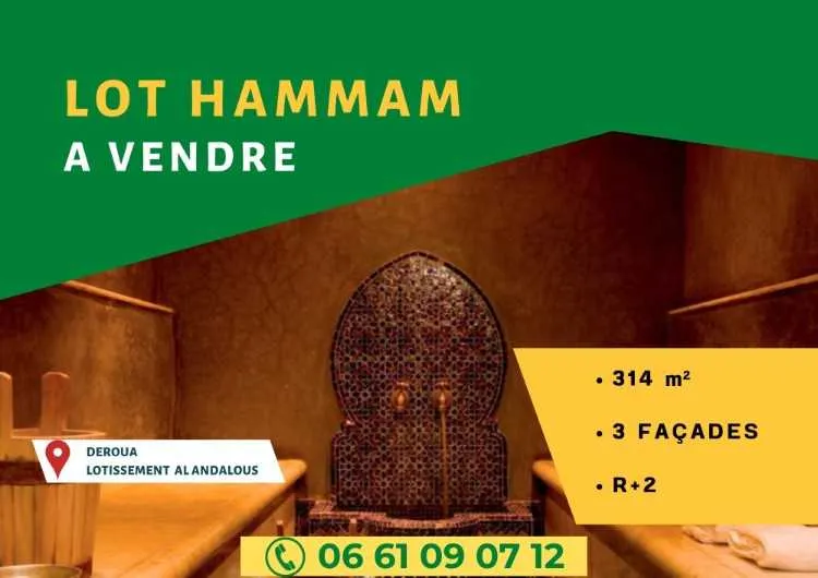 LOT TERRAIN POUR HAMMAM
