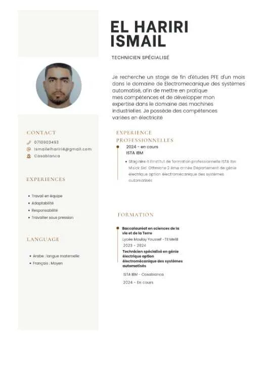 Technicien spécialisé