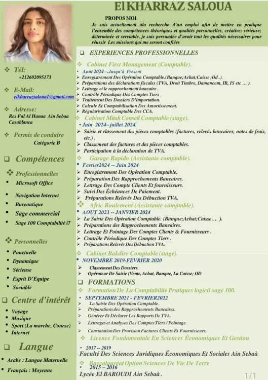 Aide comptable Casablanca