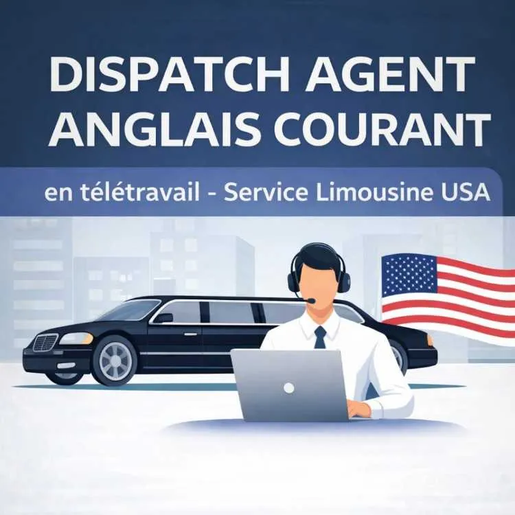 Dispatch Agent Anglais Courant – Service Limousine - Agadir