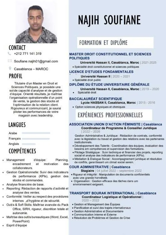 gestionnaire logistique/ administratif / manager - Casablanca