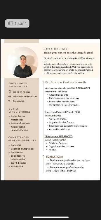 Gestion des entreprises - Casablanca