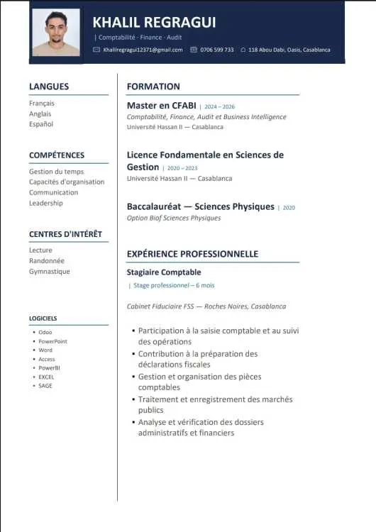Comptable Junior - Casablanca