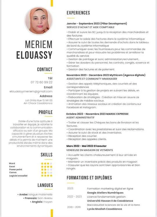 Assistante administrative - Casablanca