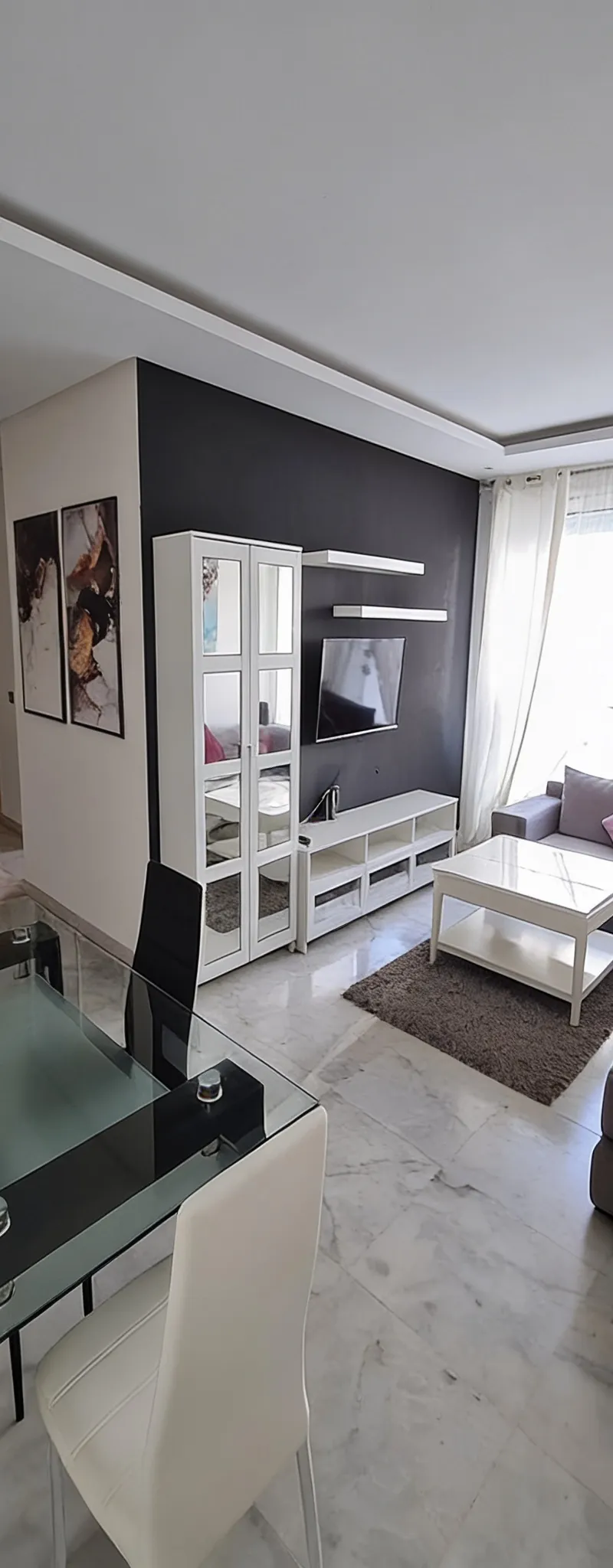 Appartement meublé à louer sur Hay Riad Prestigia
