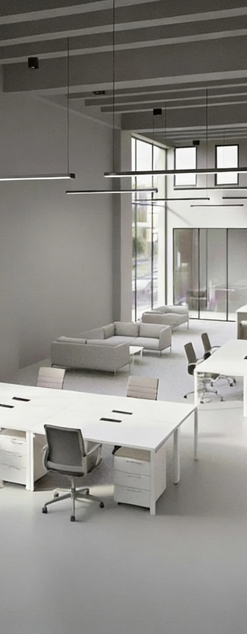 Location Bureau de 960 m2 à Casablanca