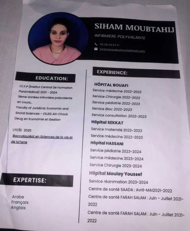ASSISTANTE MEDICALE - Casablanca