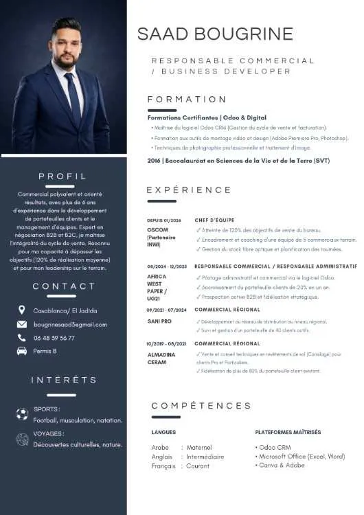 Responsable de Secteur / Chef de Rayon - Casablanca