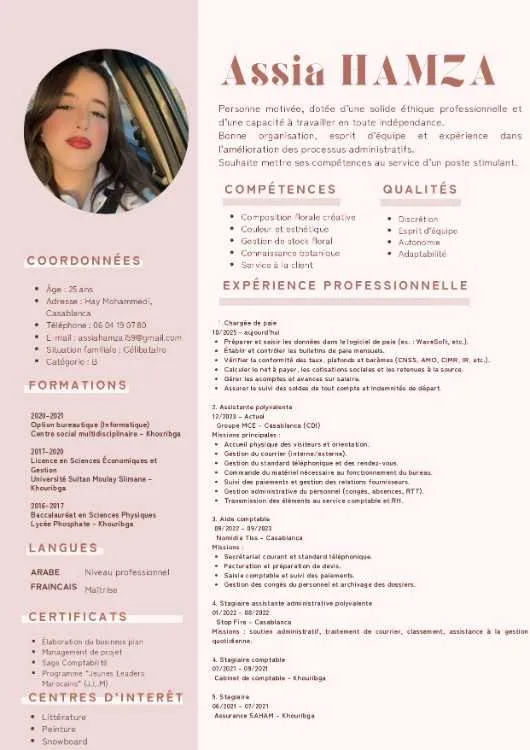 Chargée de la paie - Casablanca