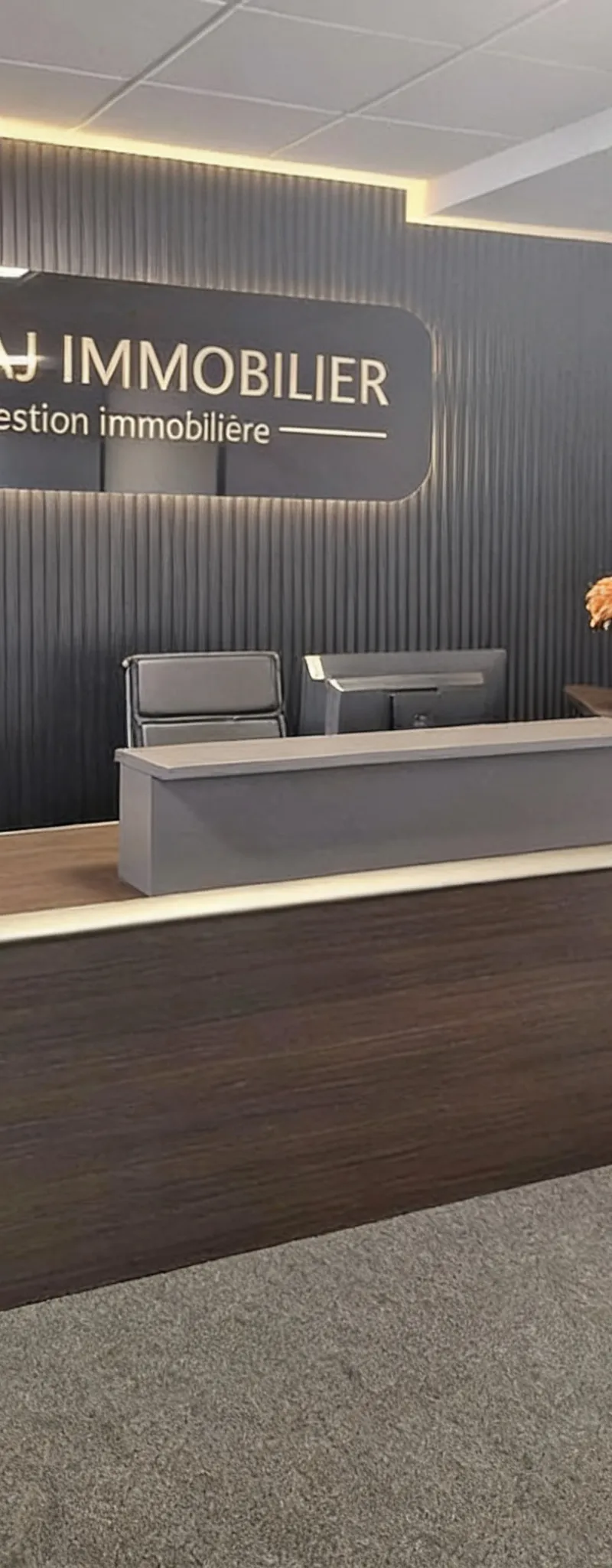 Bureau neuf à abdelmoumen pour location