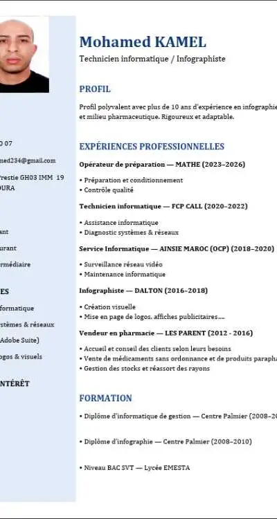 Vendeur en pharmacie - Bouskoura