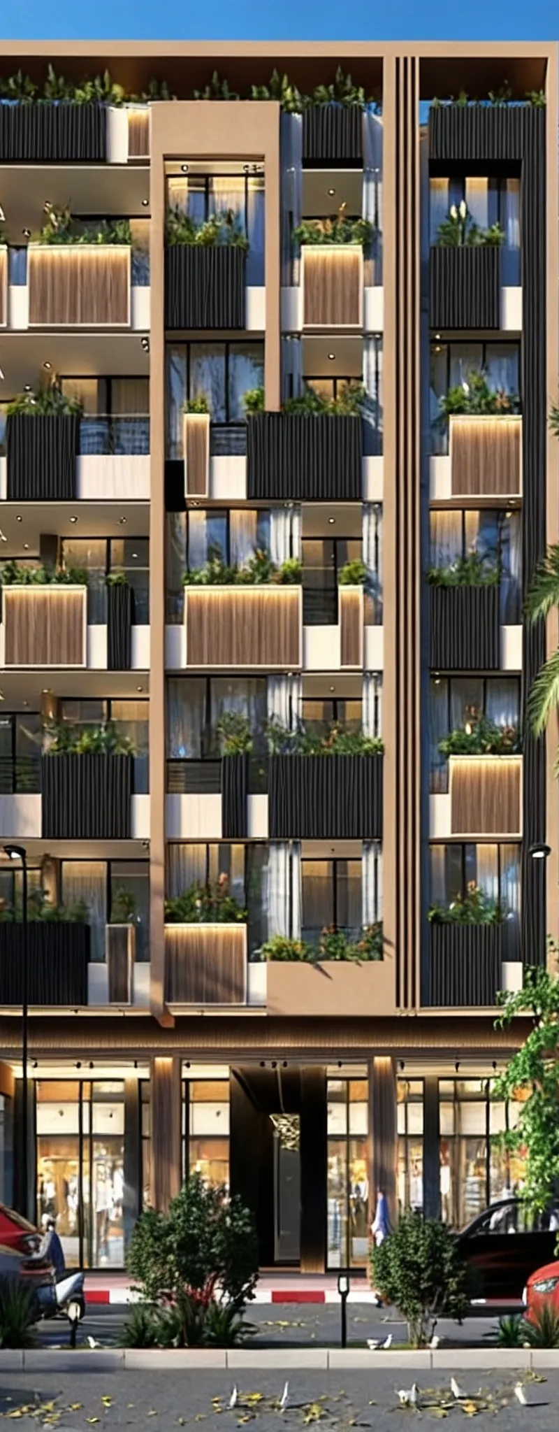Appartement en vente 61m² à Gueliz Piscine Rooftop