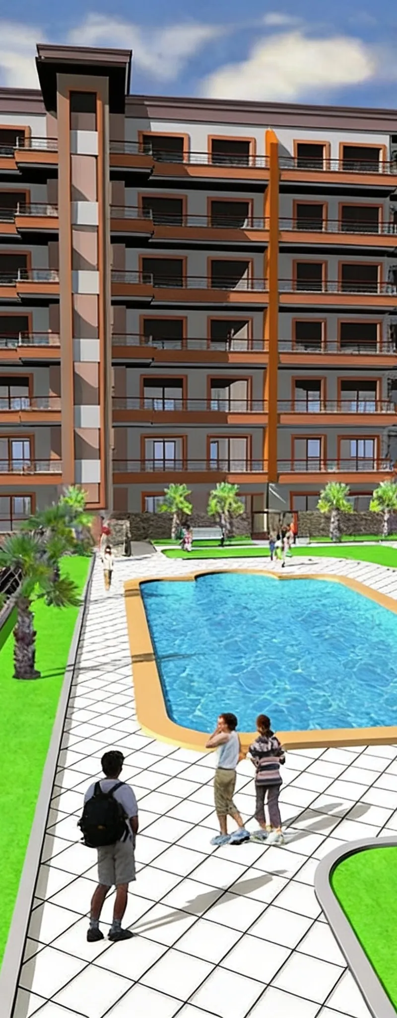 Appartement à vendre 165 m² La perle D'Agadir