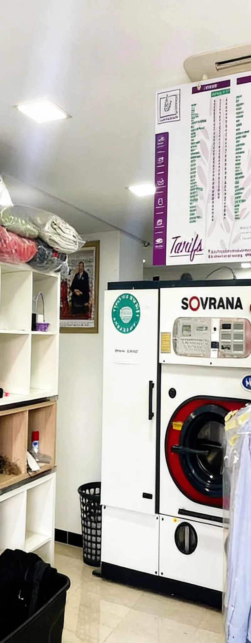 VENTE PRESSING BIEN ÉQUIPÉ CLÉ EN MAIN