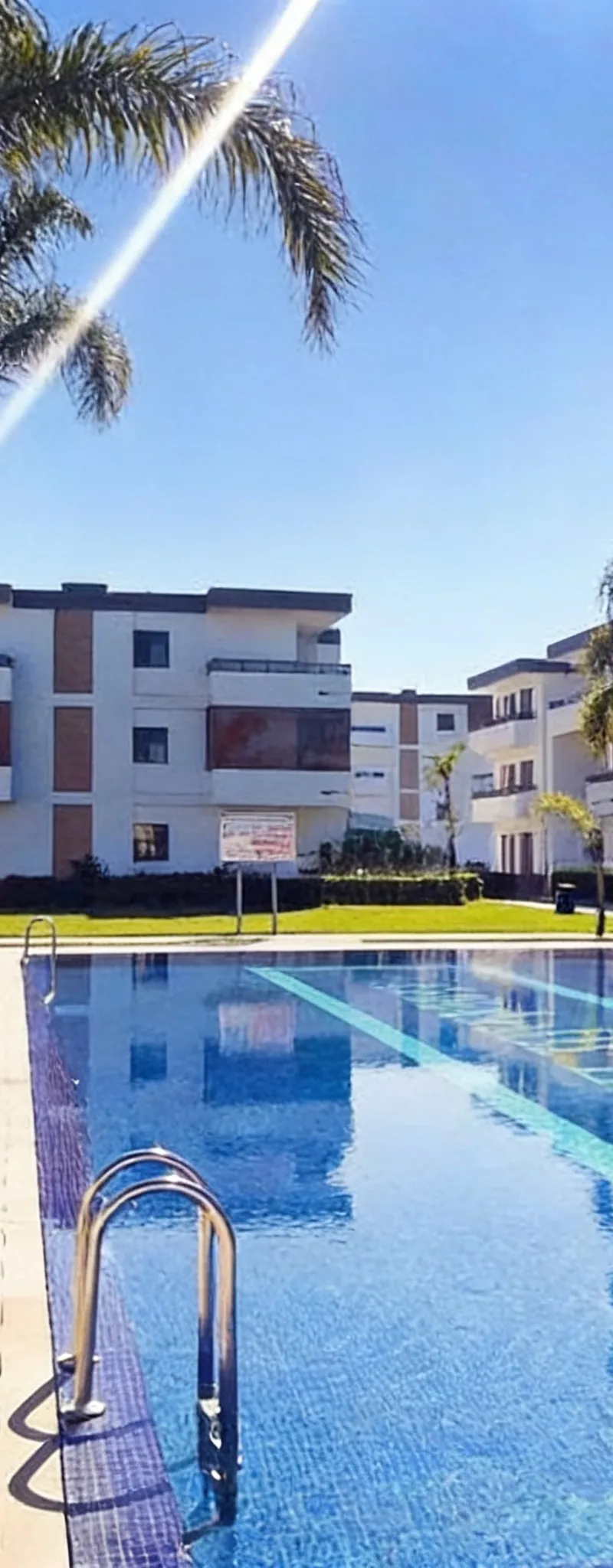 Appartement de luxe à louer meublée à El Mansouria